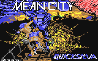 Mean City Title Screen